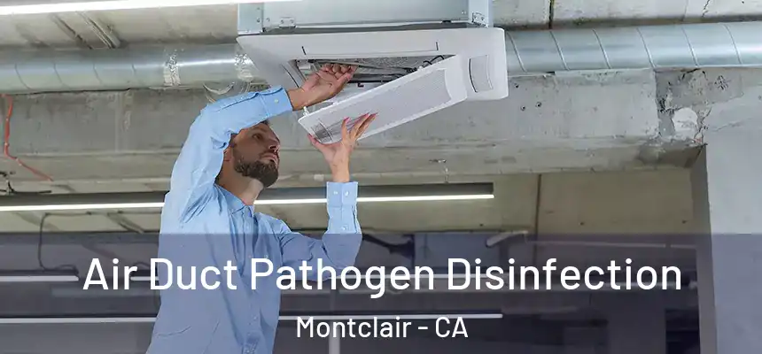 Air Duct Pathogen Disinfection Montclair - CA